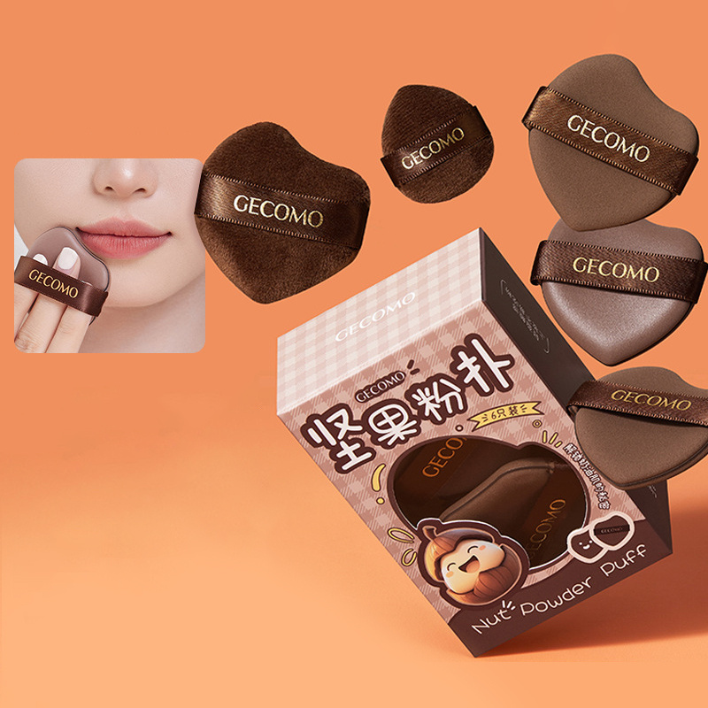 Beauty Makeup Tools Use - 6개입 메이크업 뷰티 스펀지 파운데이션 루즈
