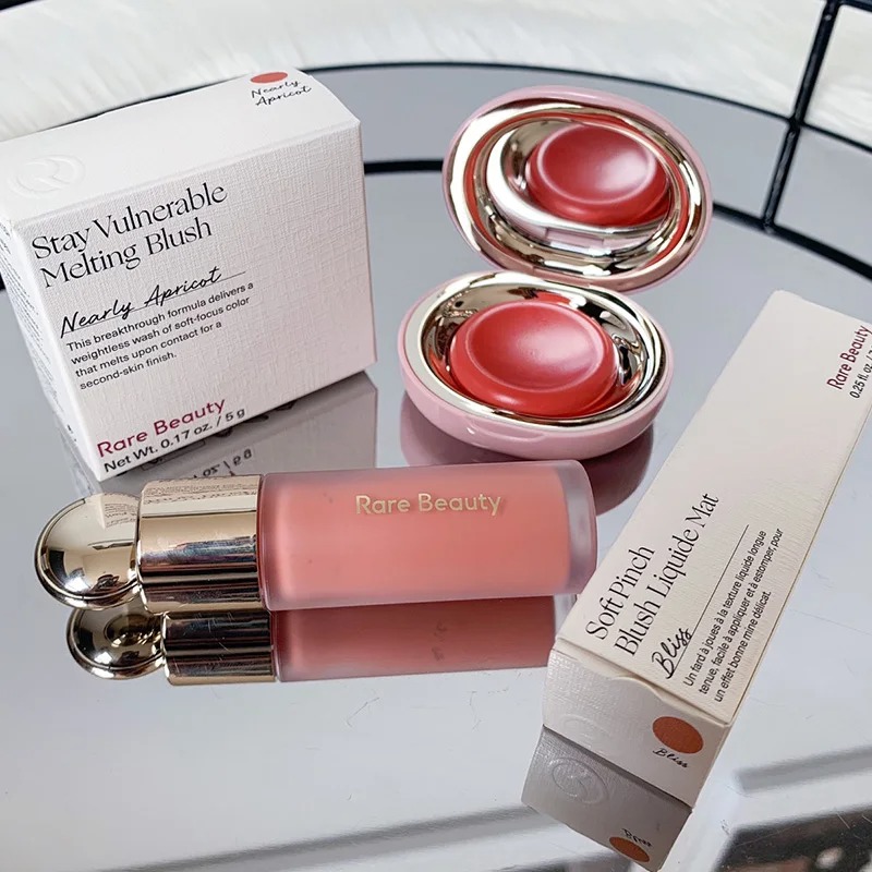 Rare Beauty Makeup Highlighter - 레어 뷰티 리퀴드 블러쉬 내추럴 글로우&브론저