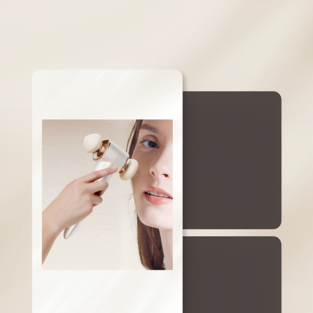 Beauty Makeup Tools Use - 전동 메이크업 퍼프 어플리케이터 진동 페이스