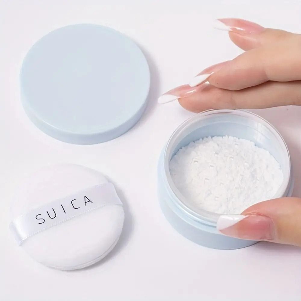 Beauty Makeup Blender - 쉬프터가 있는 빈 루즈 파우더 항아리,