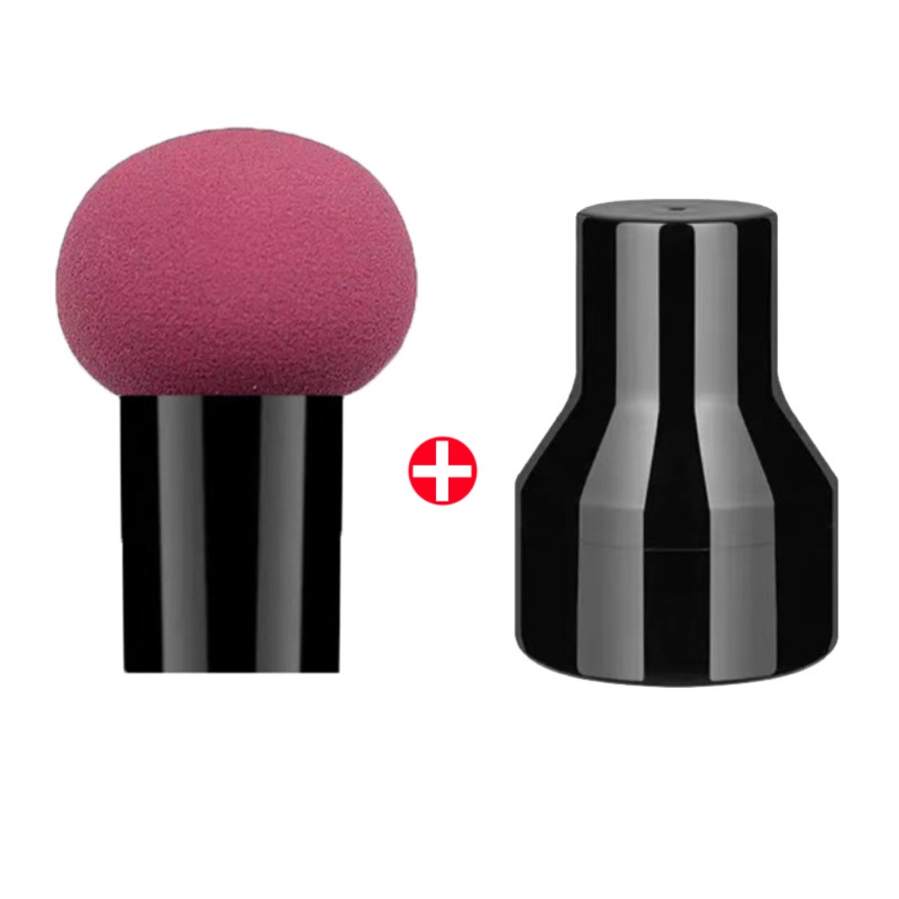 새로운 버섯 모양 메이크업 스펀지(보관함 포함) 건식  - Beauty Makeup Tools Use 리뷰 및 가격
