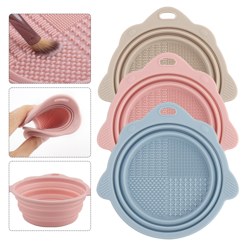 접이식 스크러빙 실리콘 볼 화장품 브러쉬 클리너 메이크 - Beauty Makeup Tools Use 리뷰 및 가격