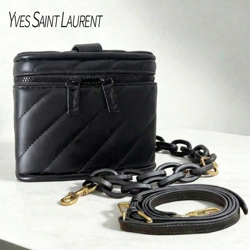 Yves Saint Laurent의 가방 블랙 퀼팅 미 - Ysl Beauty Makeup 리뷰 및 가격