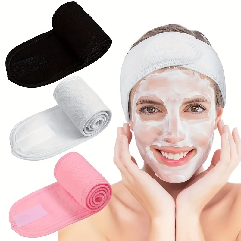 여성용 조절 가능한 와이드 헤드밴드 - 요가, 스포츠, - Beauty Makeup Face 리뷰 및 가격