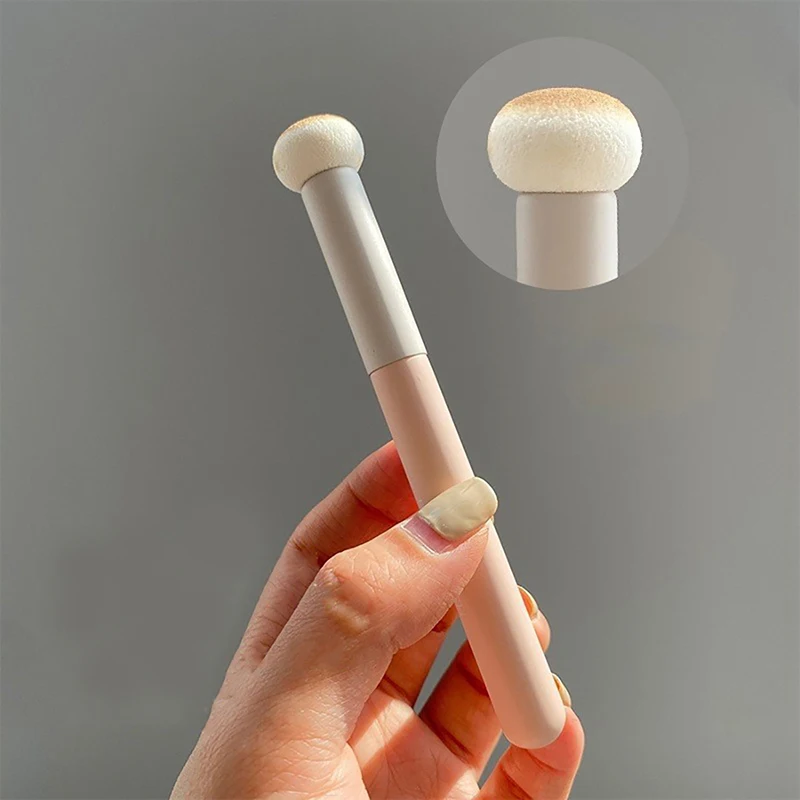 작은 버섯 컨실러 브러시, 스팟 여드름 자국, 다크 서 - Beauty Makeup Tools Use 리뷰 및 가격