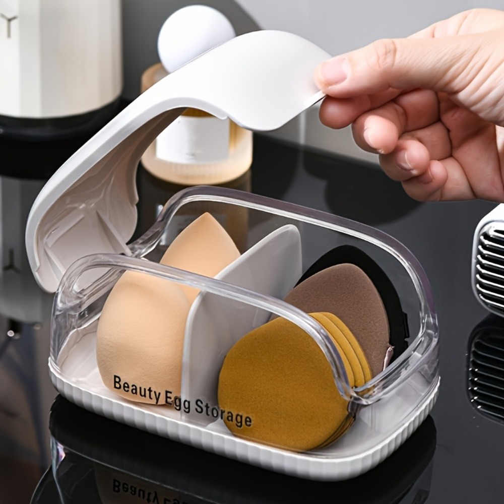 듀얼 컴파트먼트 뷰티 스펀지 보관함 투명 뚜껑 메이크업 - Beauty Makeup Blender 리뷰 및 가격
