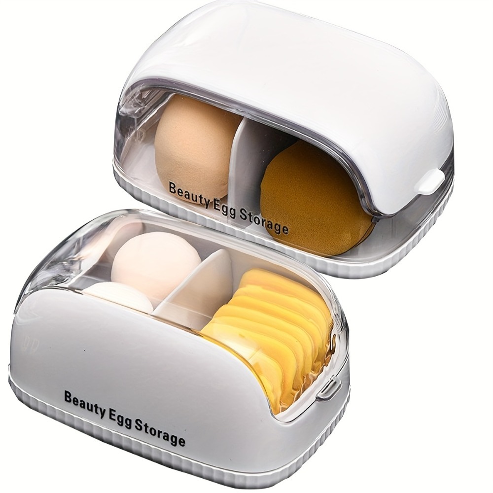 듀얼 컴파트먼트 뷰티 스펀지 보관함 투명 뚜껑 메이크업 - Beauty Makeup Blender 리뷰 및 가격
