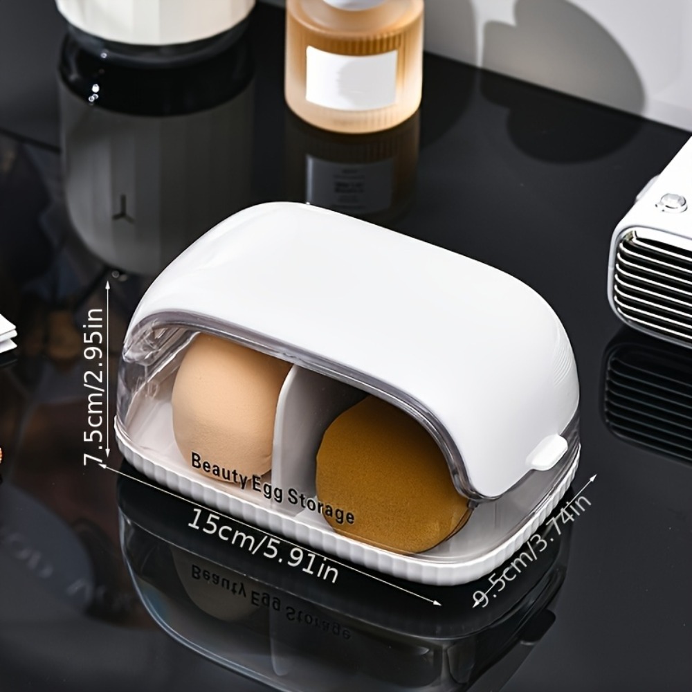 듀얼 컴파트먼트 뷰티 스펀지 보관함 투명 뚜껑 메이크업 - Beauty Makeup Blender 리뷰 및 가격