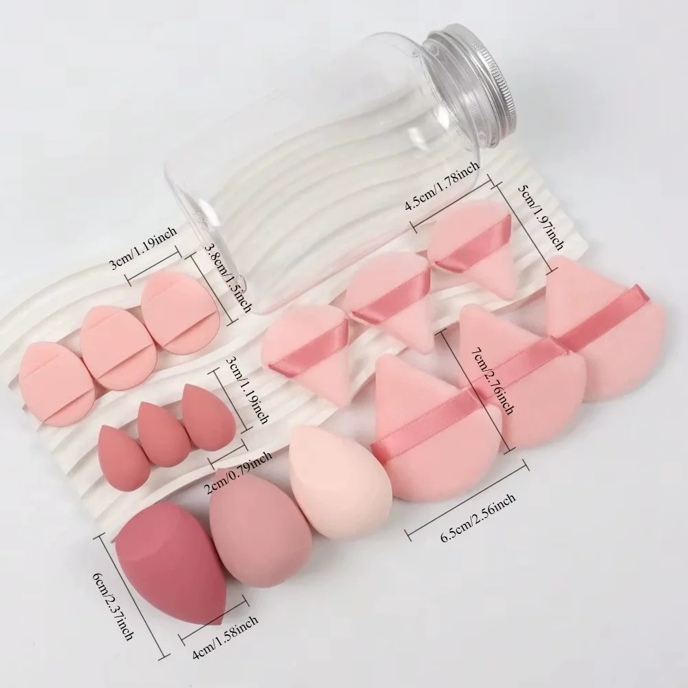 12/15Pcs 메이크업 스펀지 코스메틱 퍼프 파운데이 - Beauty Makeup Blender 리뷰 및 가격