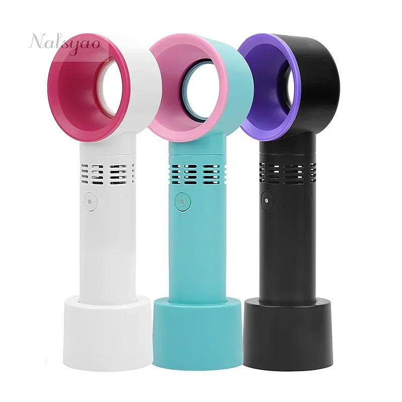 USB 충전식 속눈썹 건조기, 날개 없는 팬, 저전력  - Beauty Makeup Organizer 리뷰 및 가격