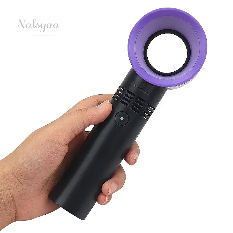 USB 충전식 속눈썹 건조기, 날개 없는 팬, 저전력  - Beauty Makeup Organizer 리뷰 및 가격